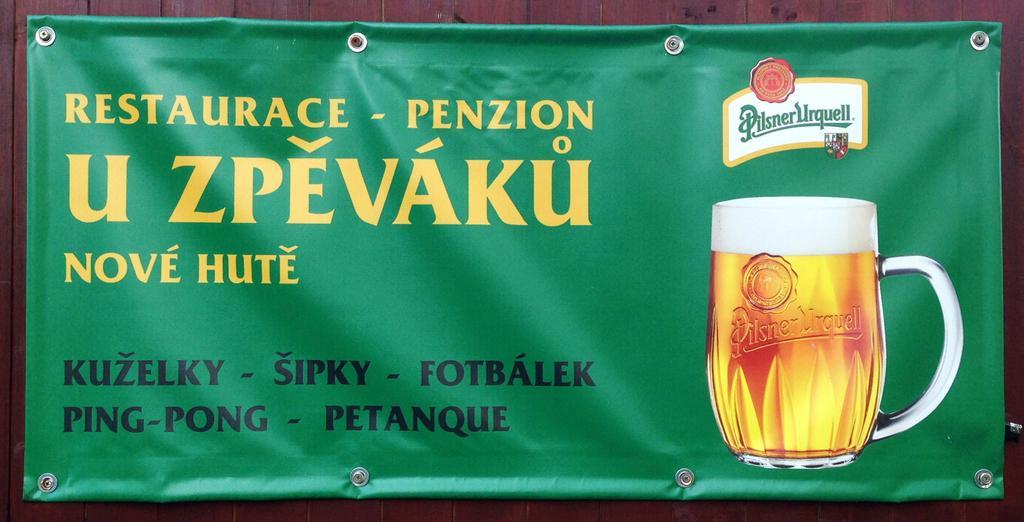 Penzion U Zpevaku Nove Hute Exterior photo